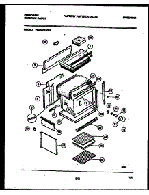05 - Body Parts parts for Frigidaire Range FED300WABA from AppliancePartsPros.com