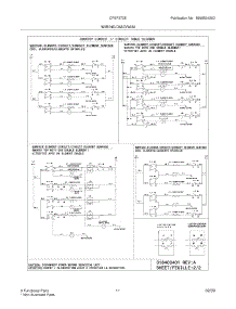 11 - Wiring Diagram parts for Frigidaire Range CFEF372EB6 from AppliancePartsPros.com