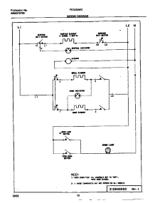 06 - Wiring Diagram parts for Frigidaire Range FED300WCDD from AppliancePartsPros.com