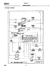 06 - Wiring Diagram parts for Frigidaire Range FED367CCBD from AppliancePartsPros.com