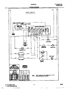 07 - Wiring Diagram parts for Frigidaire Range FED387CCSD from AppliancePartsPros.com