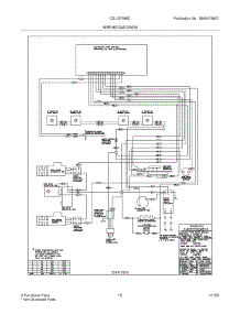 13 - Wiring Diagram parts for Frigidaire Range CGLGF388DSG from AppliancePartsPros.com