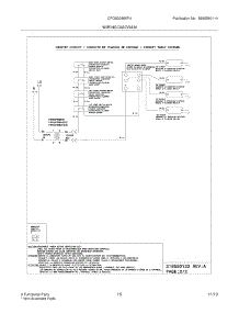 13 - Wiring Diagram parts for Frigidaire Range CPDS3085KF4 from AppliancePartsPros.com