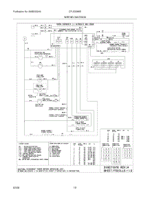 10 - Wiring Diagram parts for Frigidaire Range CPLES399ECA from AppliancePartsPros.com