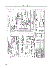 10 - Wiring Diagram parts for Frigidaire Range DGES388DB3 from AppliancePartsPros.com