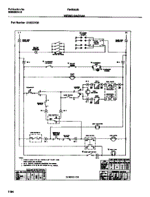 08 - Wiring Diagram parts for Frigidaire Range F64B350BDA from AppliancePartsPros.com