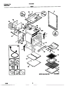 04 - Body parts for Frigidaire Range F64C353BSB from AppliancePartsPros.com