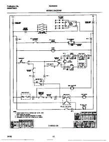 07 - Wiring Diagram parts for Frigidaire Range F64B350BDB from AppliancePartsPros.com