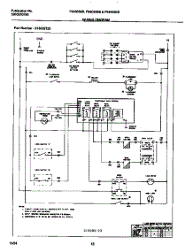08 - Wiring Diagram parts for Frigidaire Range F64B353BDA from AppliancePartsPros.com