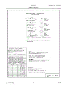 13 - Wiring Diagram parts for Frigidaire Range CFGS365ES2 from AppliancePartsPros.com