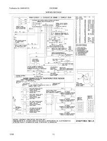 12 - Wiring Diagram parts for Frigidaire Range CGCS389EB1 from AppliancePartsPros.com