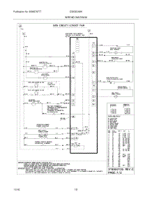 10 - Wiring Diagram parts for Frigidaire Range CGES3065KB3 from AppliancePartsPros.com