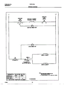 06 - Wiring Diagram parts for Frigidaire Range FEF311SADF from AppliancePartsPros.com