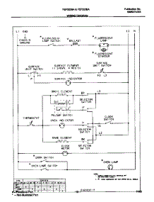 08 - Wiring Diagram parts for Frigidaire Range FEF322BADD from AppliancePartsPros.com