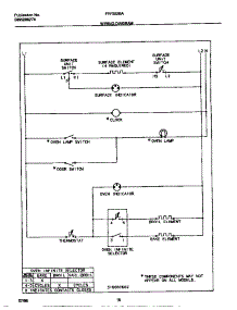 06 - Wiring Diagram parts for Frigidaire Range FEF322BADF from AppliancePartsPros.com
