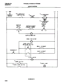 06 - Wiring Diagram parts for Frigidaire Range FEF322CASC from AppliancePartsPros.com