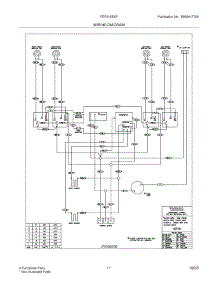 11 - Wiring Diagram parts for Frigidaire Range FEF316BSF from AppliancePartsPros.com