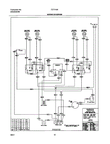 10 - Wiring Diagram parts for Frigidaire Range FEF314AUA from AppliancePartsPros.com