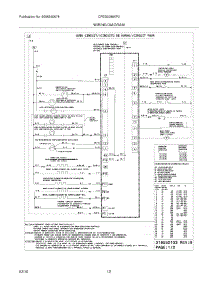 10 - Wiring Diagram parts for Frigidaire Range CPES3085KF2 from AppliancePartsPros.com