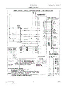 11 - Wiring Diagram parts for Frigidaire Range CPES3085KF2 from AppliancePartsPros.com