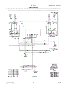 11 - Wiring Diagram parts for Frigidaire Range FEF336BCE from AppliancePartsPros.com