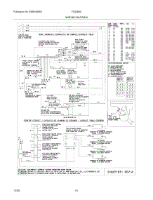 12 - Wiring Diagram parts for Frigidaire Range FCS366ESA from AppliancePartsPros.com