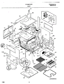 07 - Body parts for Frigidaire Range FCS388CEBE from AppliancePartsPros.com