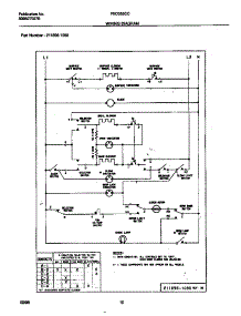 06 - Wiring Diagram parts for Frigidaire Range FED353CCWD from AppliancePartsPros.com