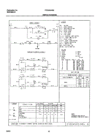 10 - Wiring Diagram parts for Frigidaire Range FED300ASD from AppliancePartsPros.com
