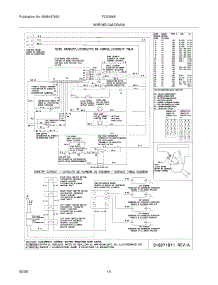 14 - Wiring Diagram parts for Frigidaire Range FCS366ESC from AppliancePartsPros.com