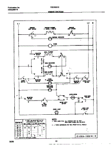 06 - Wiring Diagram parts for Frigidaire Range FED353CCDG from AppliancePartsPros.com