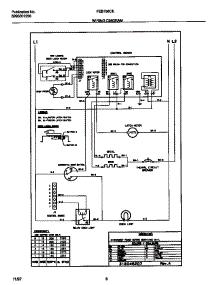 05 - Wiring Diagram parts for Frigidaire Oven FEB756CEBD from AppliancePartsPros.com