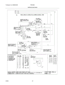 10 - Wiring Diagram parts for Frigidaire Range FED365EBE from AppliancePartsPros.com