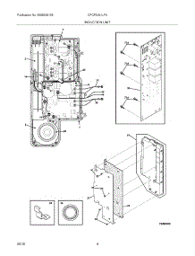 05 - Induction Unit parts for Frigidaire Range CPCF3091LFA from AppliancePartsPros.com