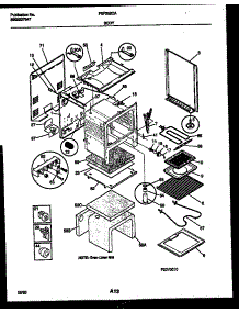 03 - Body Parts parts for Frigidaire Range FEF352CATA from AppliancePartsPros.com