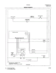 11 - Wiring Schematic parts for Frigidaire Range FEF355AQD from AppliancePartsPros.com