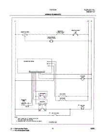 11 - Wiring Scheamtic parts for Frigidaire Range FEF355AUC from AppliancePartsPros.com