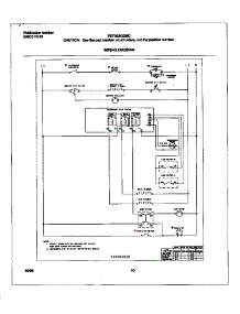 06 - Wiring Diagram parts for Frigidaire Range FEF353CGSC from AppliancePartsPros.com