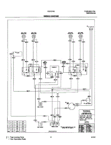 11 - Wiring Diagram parts for Frigidaire Range FEF314BWA from AppliancePartsPros.com