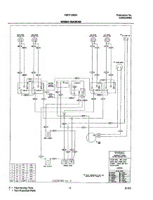 11 - Wiring Diagram parts for Frigidaire Range FEF312BSA from AppliancePartsPros.com