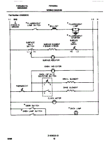 07 - Wiring Diagram parts for Frigidaire Range FEF323BAWB from AppliancePartsPros.com