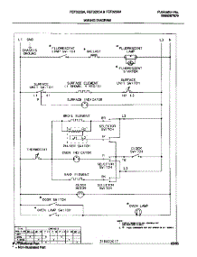 07 - Wiring Diagram parts for Frigidaire Range FEF323BADC from AppliancePartsPros.com