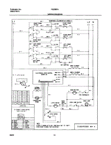 10 - Wiring Diagram parts for Frigidaire Range FED367AQE from AppliancePartsPros.com