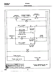 06 - Wiring Diagram parts for Frigidaire Range FEF323BAWF from AppliancePartsPros.com