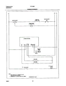 12 - Wiring Schematic parts for Frigidaire Range FEF326ABF from AppliancePartsPros.com