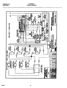 12 - Wiring Diagram parts for Frigidaire Range FCS388WHCA from AppliancePartsPros.com