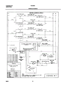 10 - Wiring Diagram parts for Frigidaire Range FED355ASE from AppliancePartsPros.com