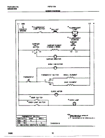 06 - Wiring Diagram parts for Frigidaire Range FEF311SAWE from AppliancePartsPros.com
