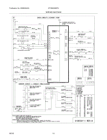 12 - Wiring Diagram parts for Frigidaire Range CPGS3085KF4 from AppliancePartsPros.com