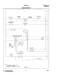11 - Wiring Schematic parts for Frigidaire Range FEF365AQA from AppliancePartsPros.com